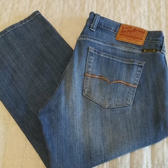 Lucky classic rider crop jeans, EUC - Picture 1 of 7